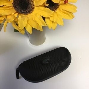 Cosco Black Hard Zipper Sunglass Case Logo